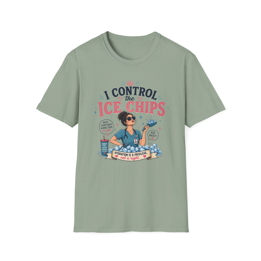 I control the ice chips T-shirt