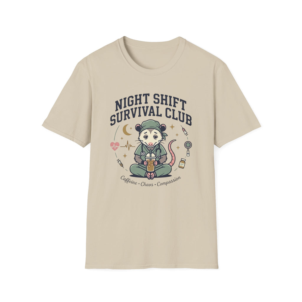 Night Shift Survival Club Opossum T-shirt