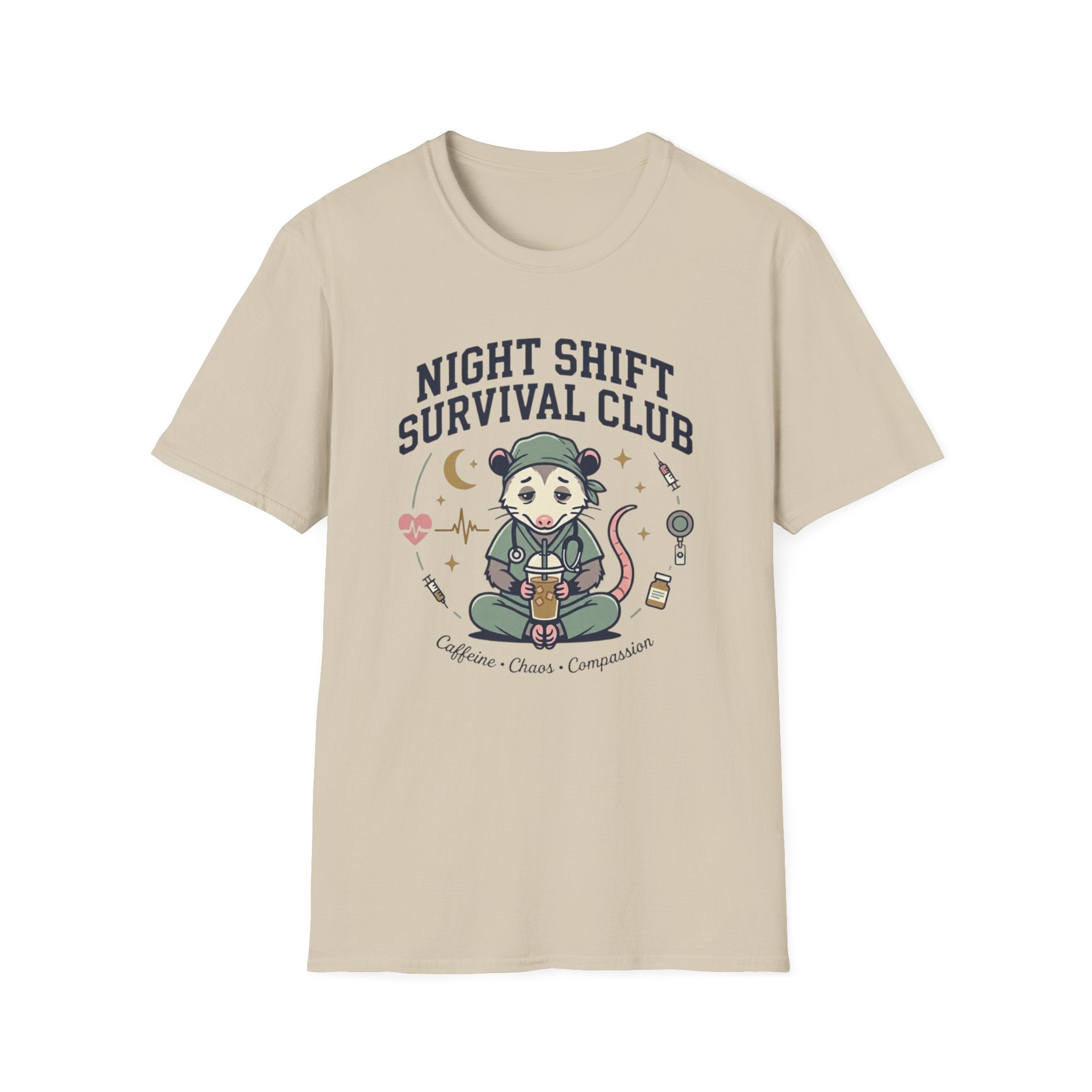 Night Shift Survival Club Opossum T-shirt