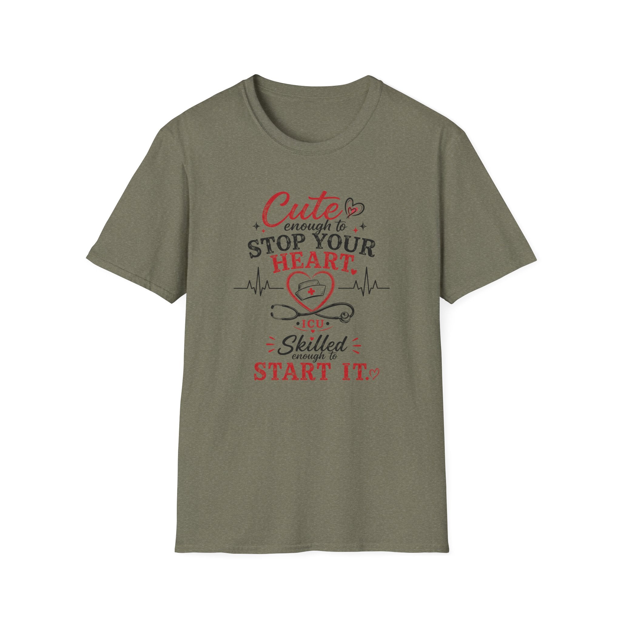 ICU Cute enough to stop your heart T-Shirt