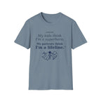 Dad Nurse My kids think I'm a superhero, My patients think I'm a lifeline T-shirt