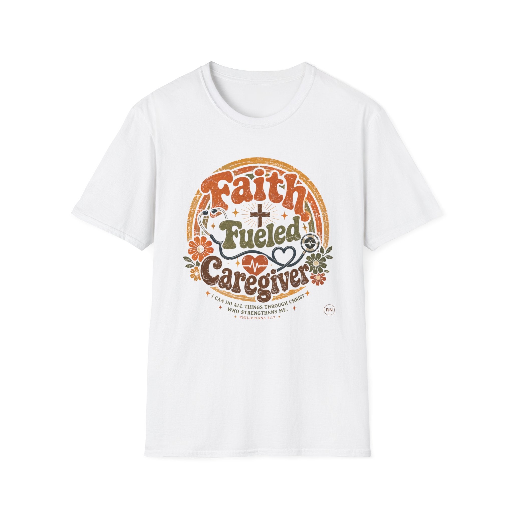 Faith, Fueled, Caregiver  T-Shirt