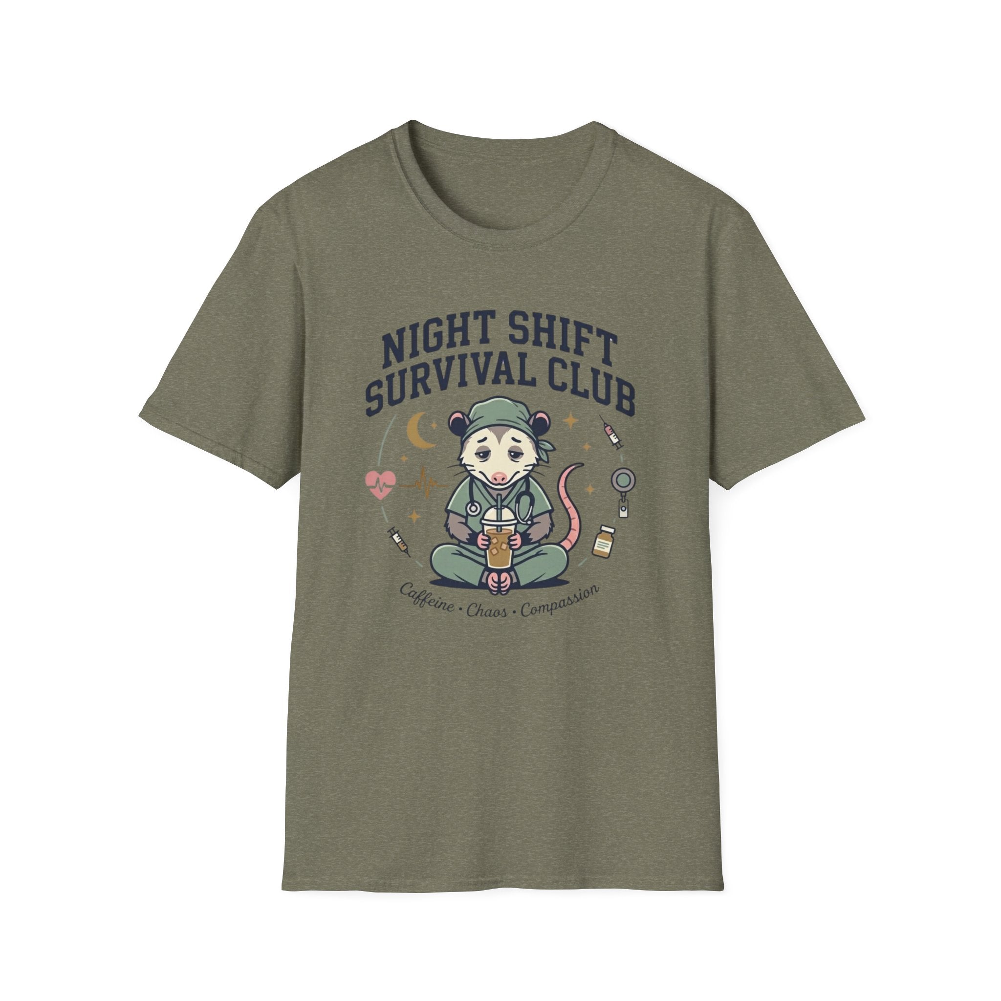 Night Shift Survival Club Opossum T-shirt