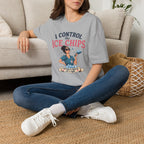 I control the ice chips simple T-shirt