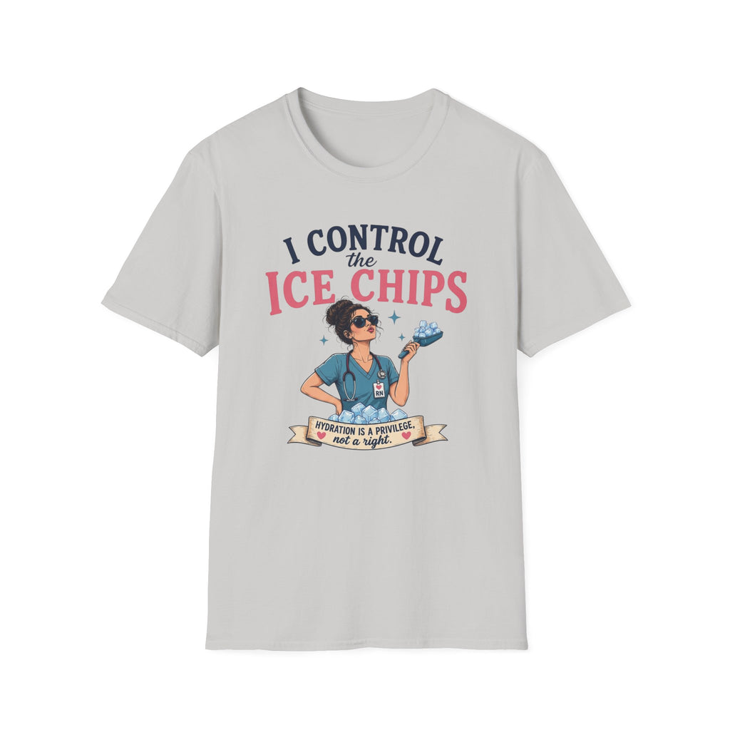 I control the ice chips simple T-shirt