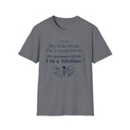 Dad Nurse My kids think I'm a superhero, My patients think I'm a lifeline T-shirt