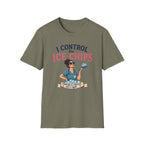 I control the ice chips simple T-shirt