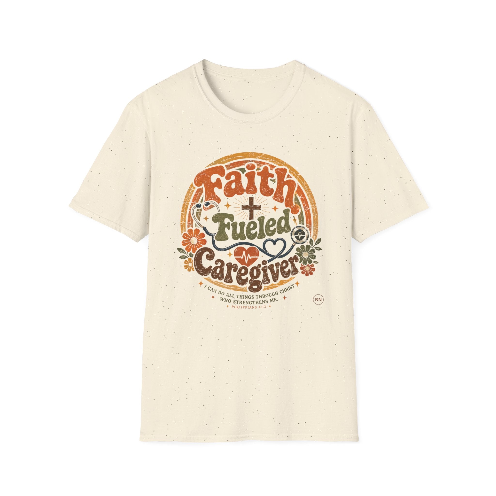 Faith, Fueled, Caregiver  T-Shirt