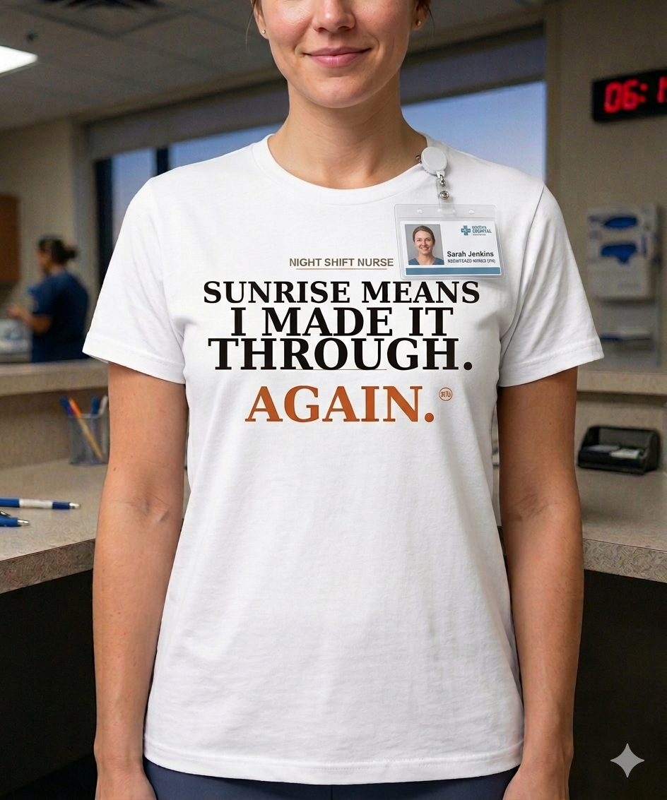 Sunrise means I made it through T-Shirt