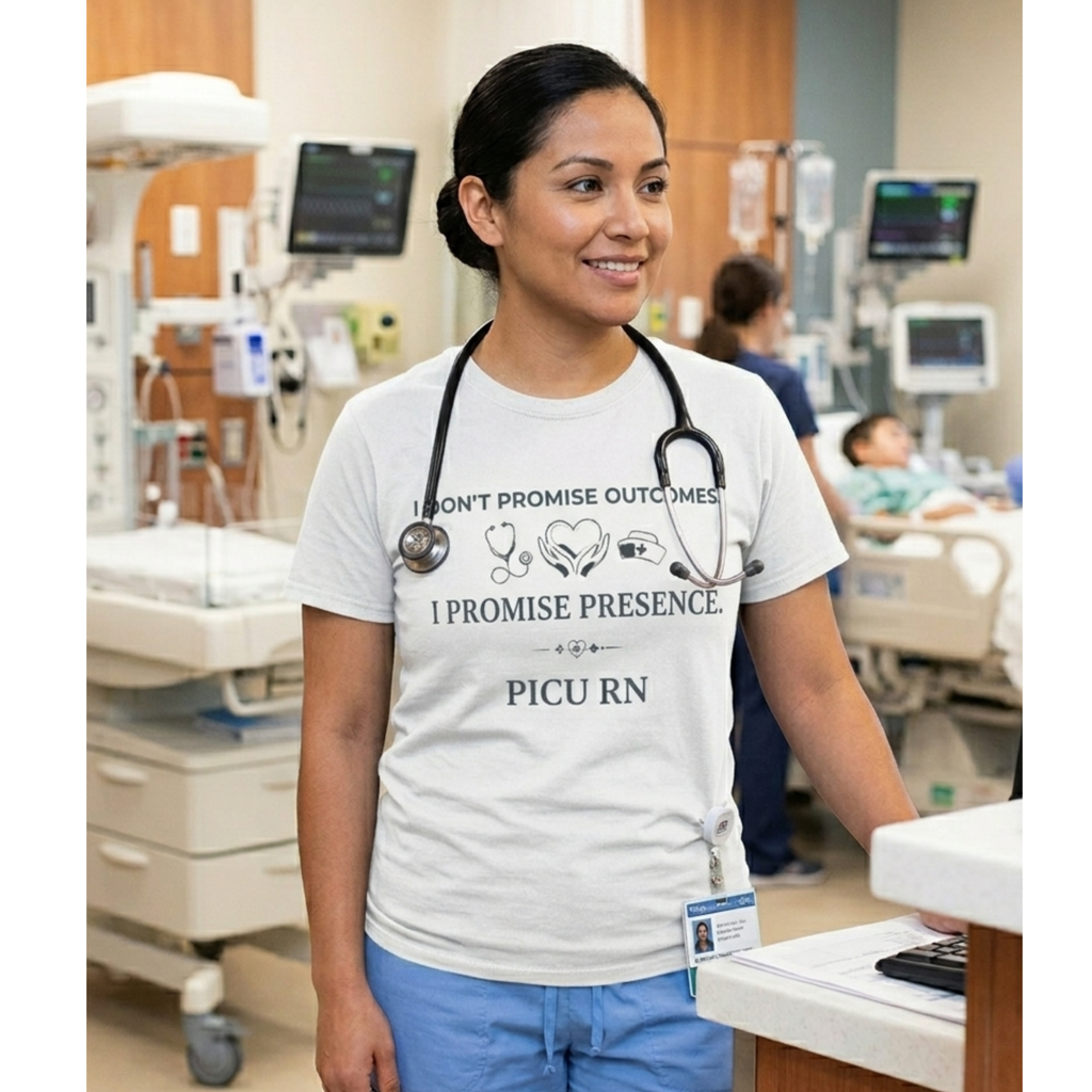 I don’t promise outcomes T-shirt