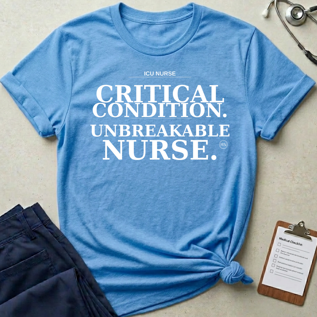 Critical Condition, Unbreakable Nurse T-shirt