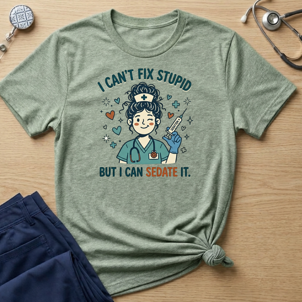 I can’t fix stupid T-shirt