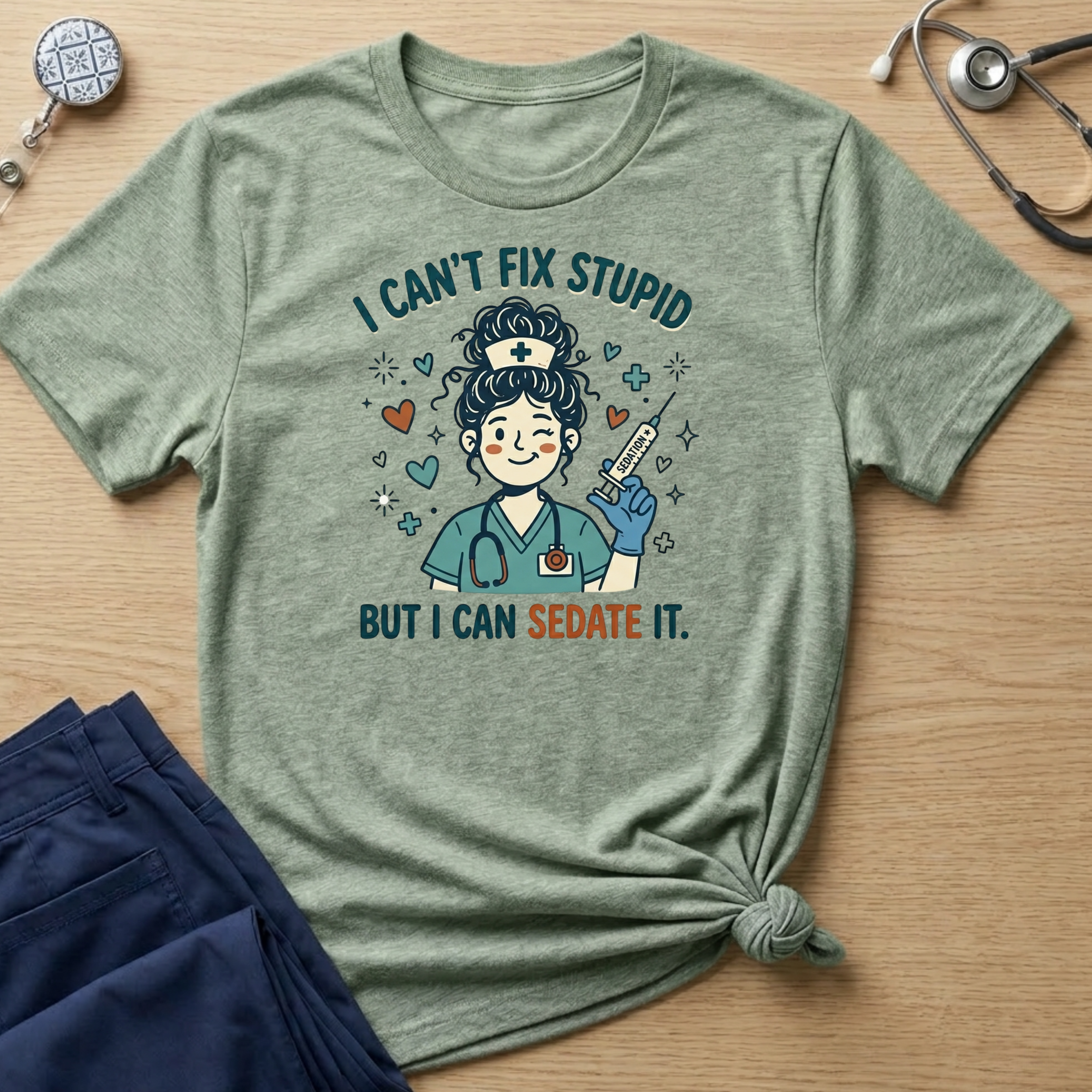 I can’t fix stupid T-shirt