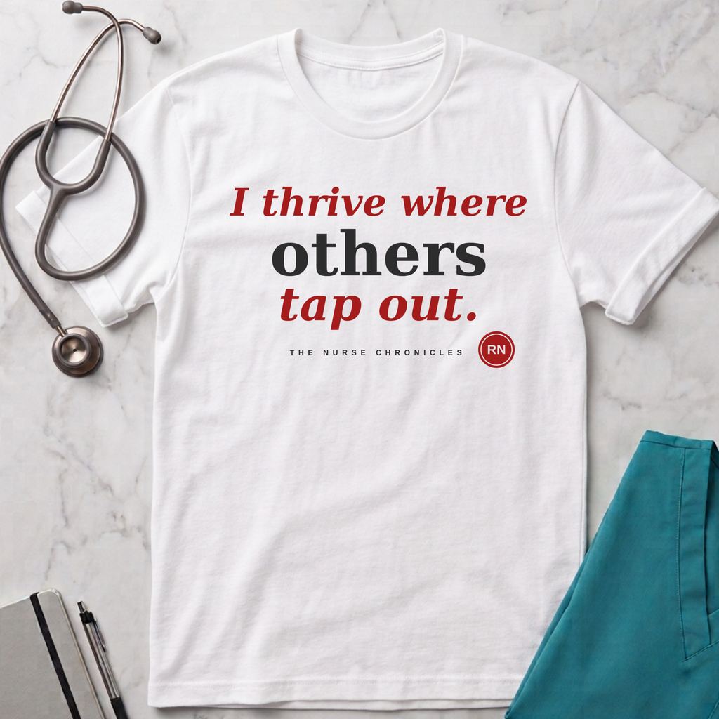 I Thrive Where Others Tap Out T-shirt