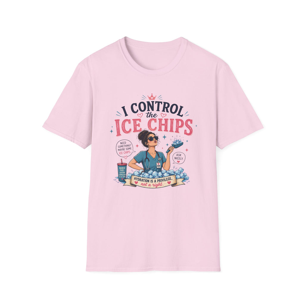 I control the ice chips T-shirt
