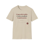 Unpredictable Understaffed Undefeated ER Nurse  T-shirt