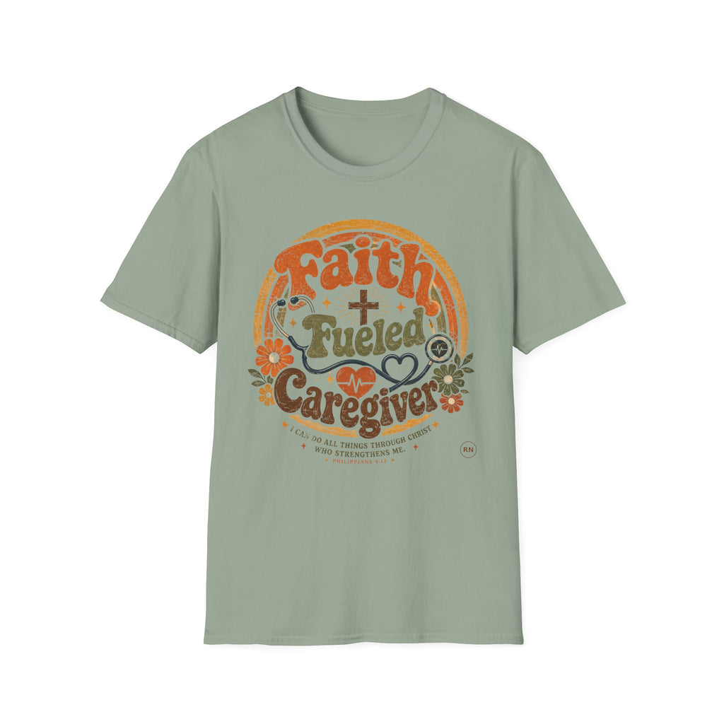 Faith Fueled Caregiver T-shirt