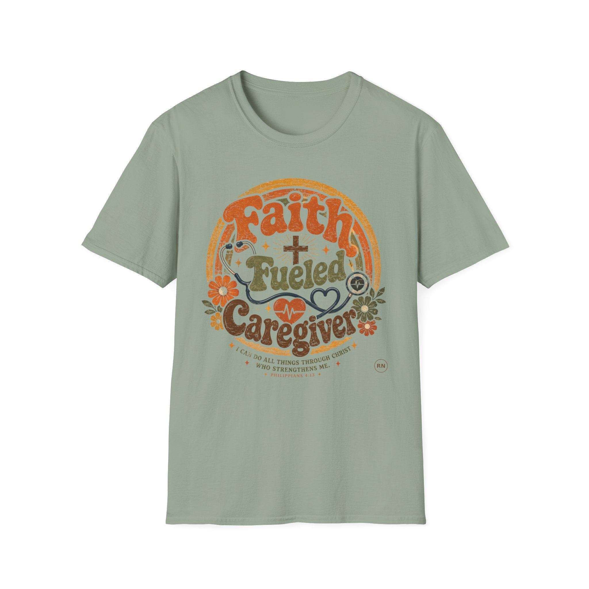 Faith Fueled Caregiver T-shirt
