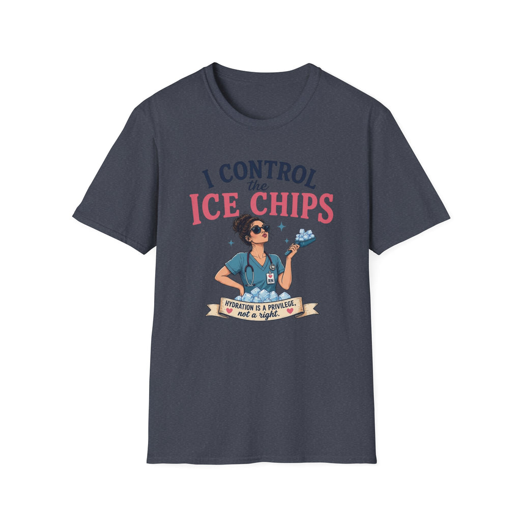 I control the ice chips simple T-shirt