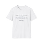 I don’t promise outcomes T-shirt