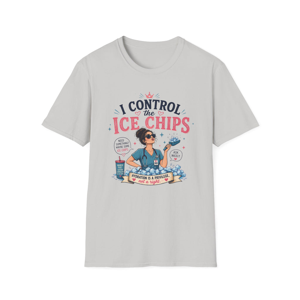 I control the ice chips T-shirt