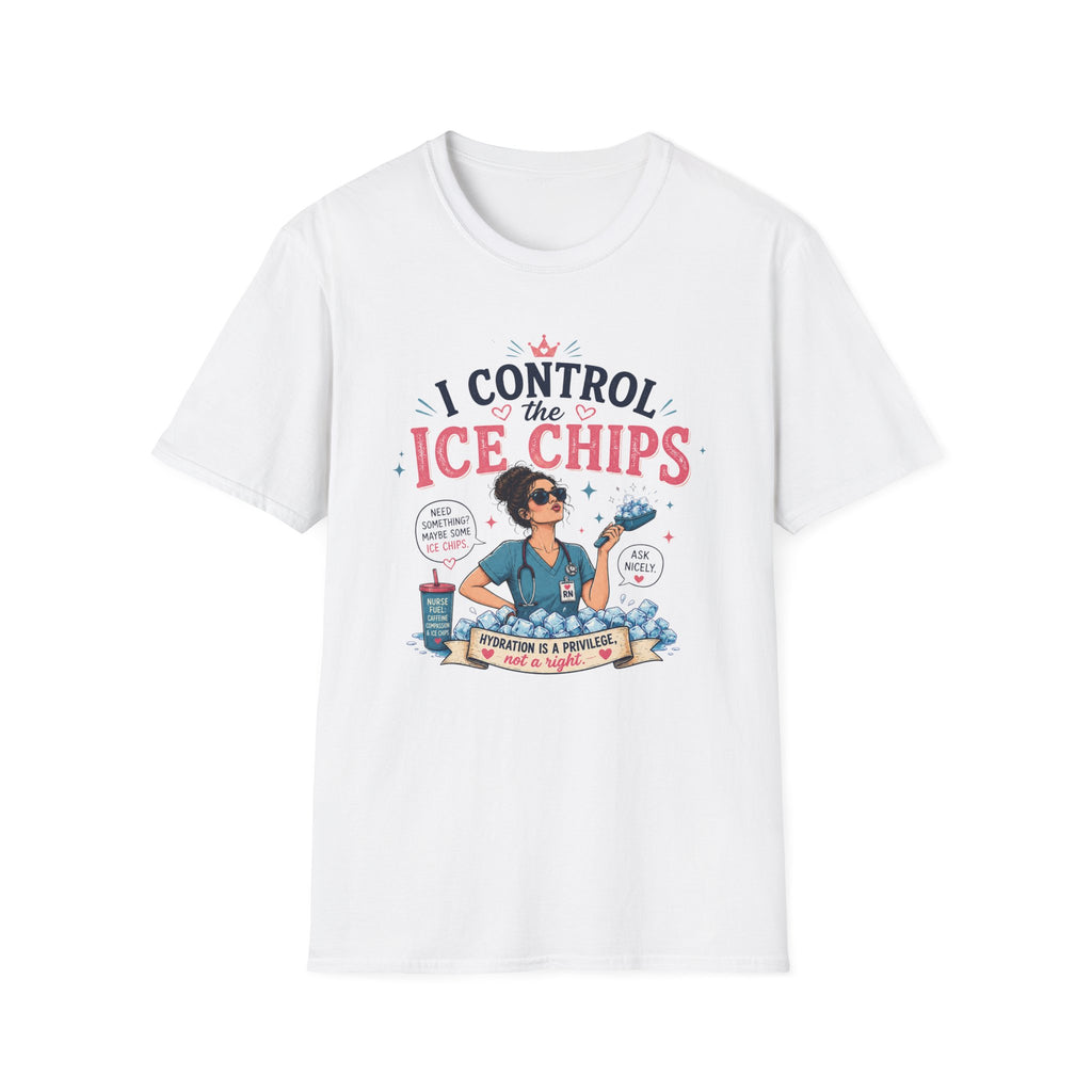 I control the ice chips T-shirt