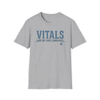 Vitals are my love language  T-Shirt